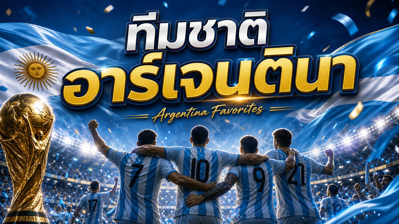 ทีมชาติอาร์เจนตินา ทีมเต็งแชมป์ FIFA World Cup 2026