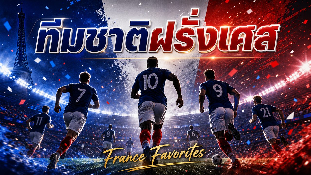 ทีมชาติฝรั่งเศส ทีมเต็งแชมป์ FIFA World Cup 2026
