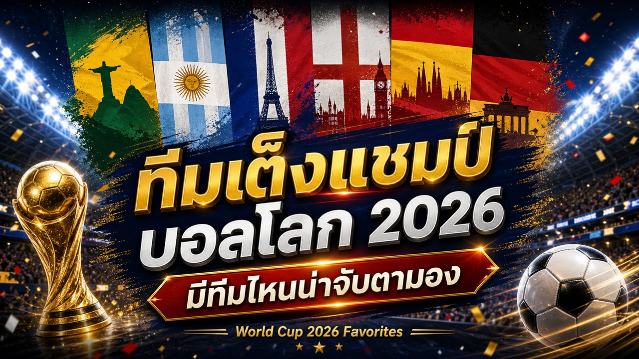 ทีมเต็งบอลโลก 2026