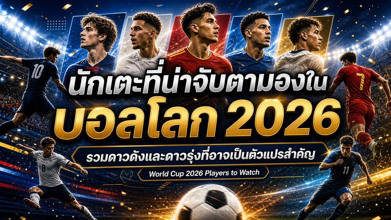 นักเตะบอลโลก 2026 ที่น่าจับตามอง